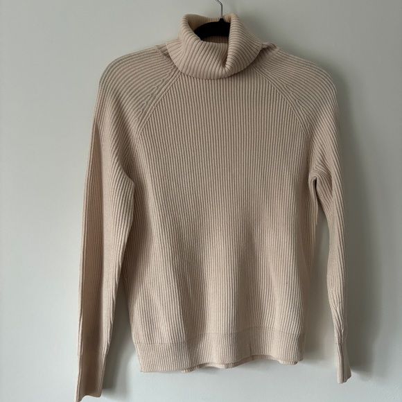 Haute Hippie Fringe Wool Turtleneck Sweater - Picture 2 of 2